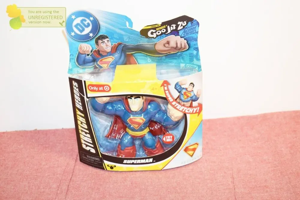 Goo Jit Zu DC Stretchy Hero Pack Superman Action Figure
